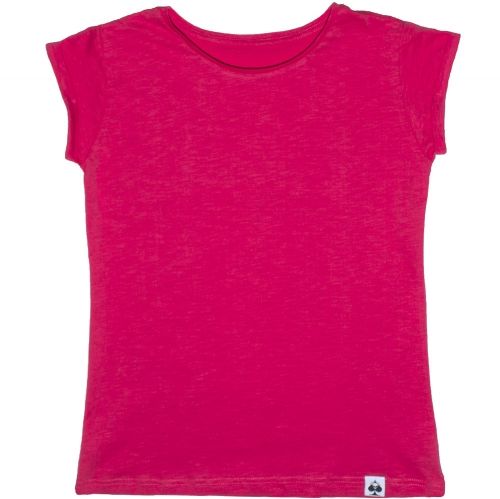 T-shirt basic women's coral