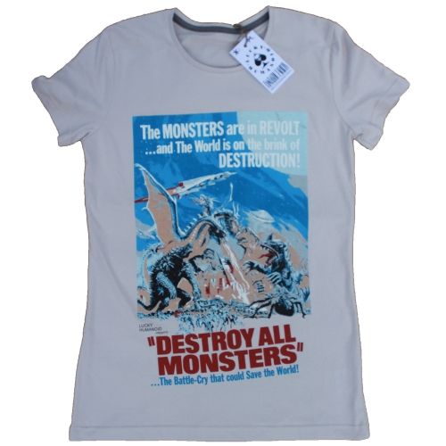 Women's T-shirt Destroy All Monsters